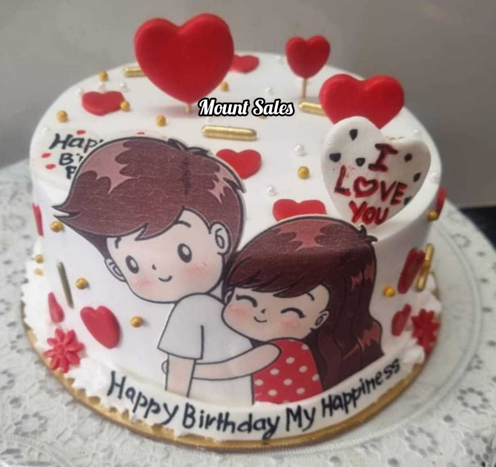 Premium RED N White Velvet Cake